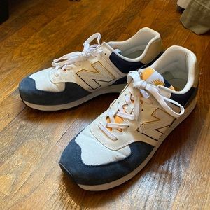 New Balance 574 (Navy/Gold)